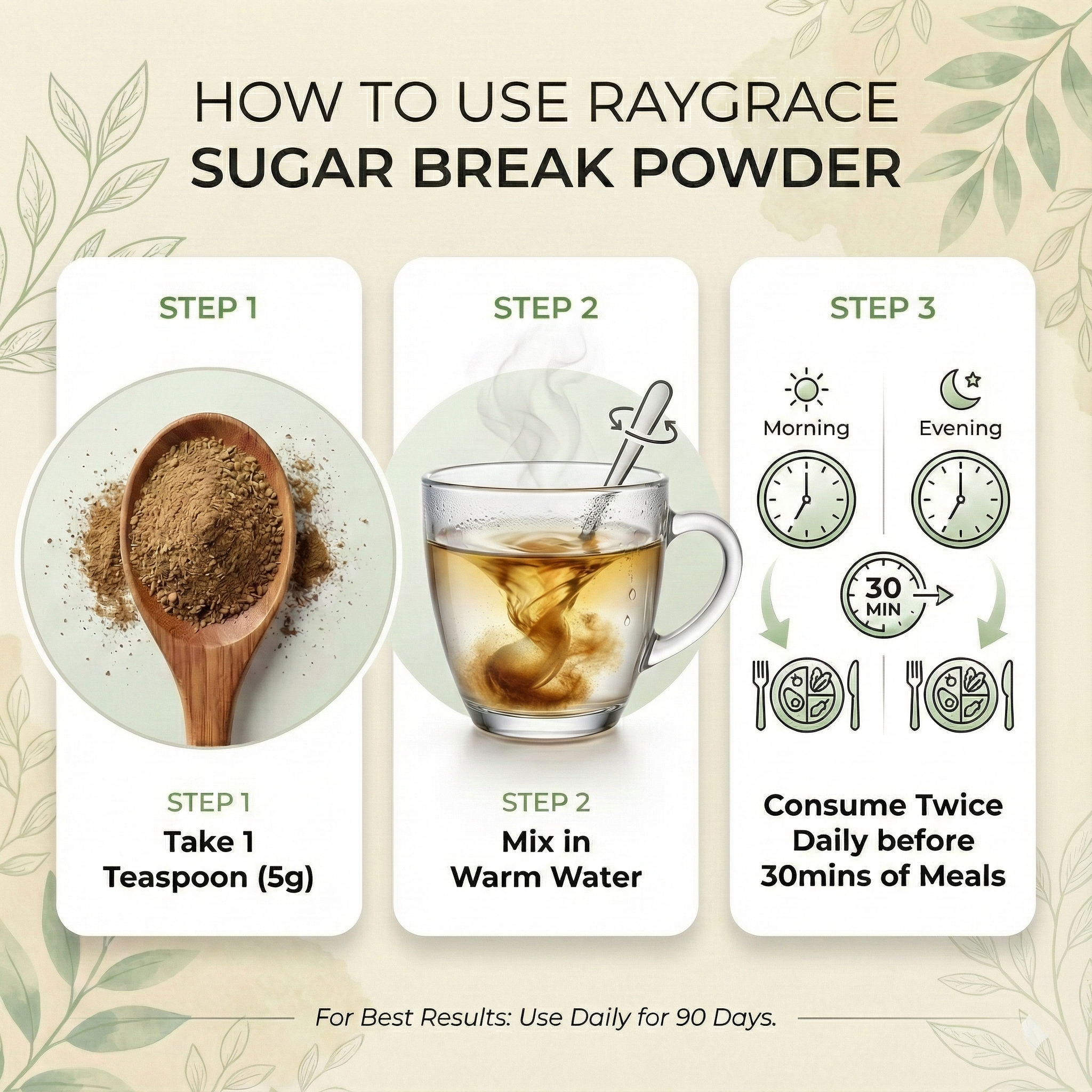 Sugar Break Powder - Ayurvedic Formula for Diabetes Care (300g)