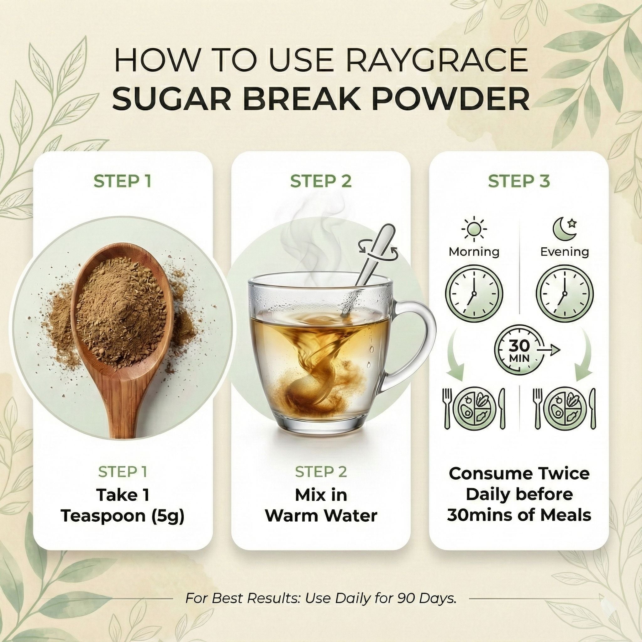 Sugar Break Powder - Ayurvedic Formula for Diabetes Care (300g)